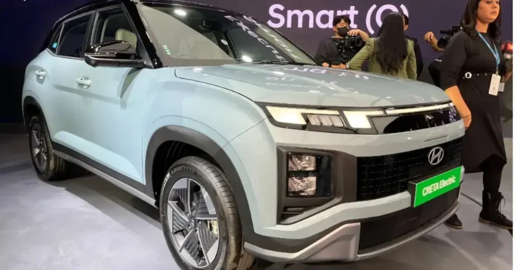 Hyundai Creta EV 2025 का पहला लुक